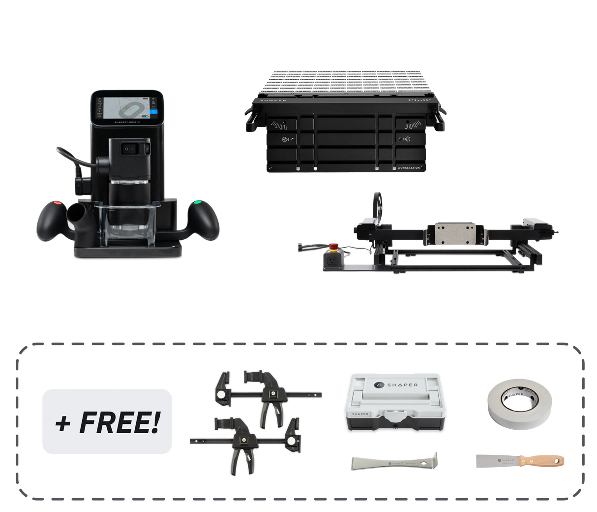 SET: Shaper Origin + Benchpilot + Workstation