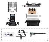 SET: Shaper Origin + Benchpilot + Workstation + Werkstückträger-Upgrade-Kit + Plate + Kantenanschlag