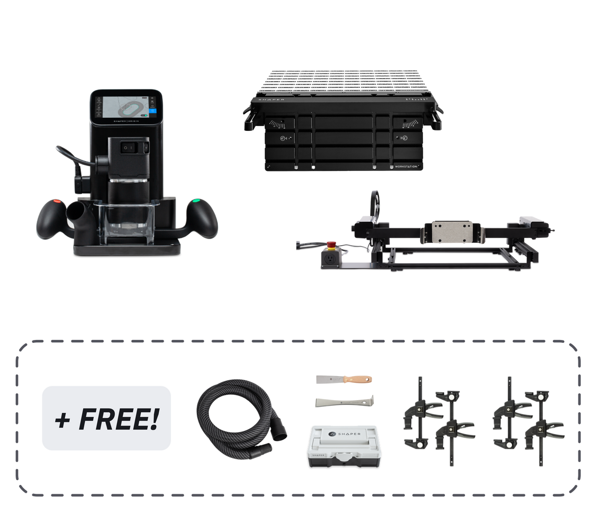 SET: Shaper Origin + Benchpilot + Workstation