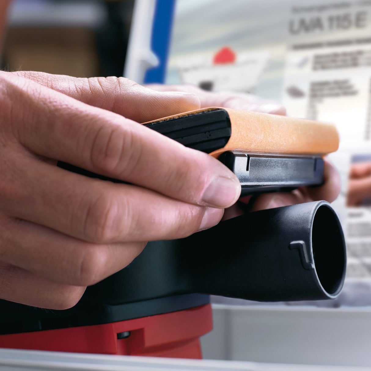Mafell orbital sander UVA 115 E in T-MAX - 917401 