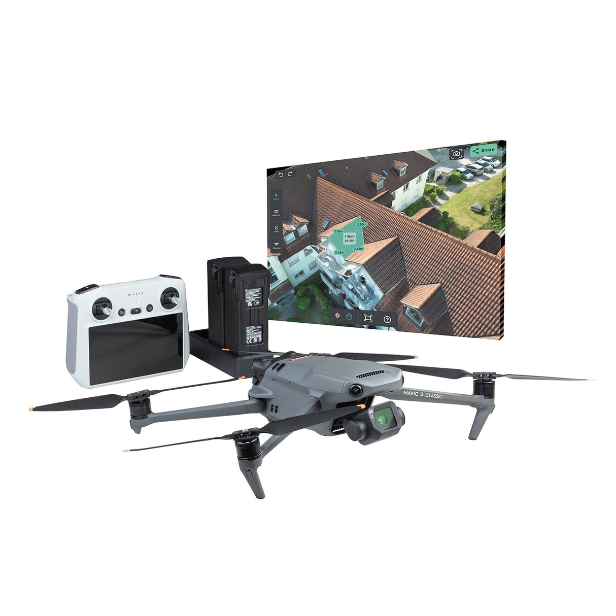 Mafell Roof Surveying VERSUM FLY KIT 2, Starter Package - 903215 