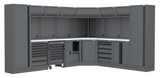 SEMLOC Workspace Eck-Werkstatteinrichtung - Variante 2 - 3500/2820x495x2000mm