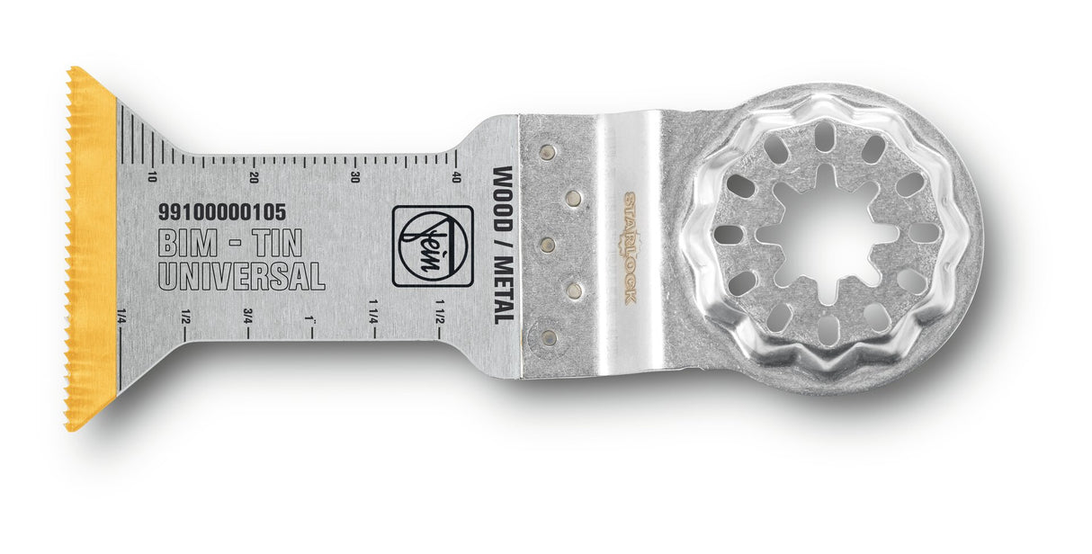 Fein E-Cut Universal-Sägeblatt mit Titanbeschichtung 44 mm | Länge 55 mm - Aufnahme SL