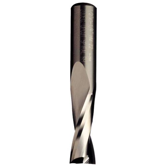 Ø 4 x 15 mm Vollhartmetall Spiralnutfräser Schaft 8mm "UPCUT" Positive Spirale