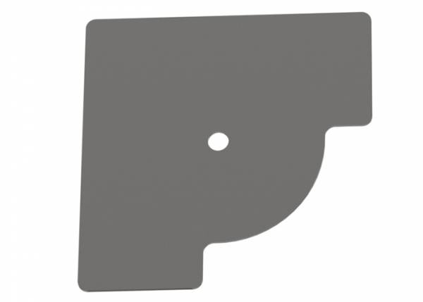 SAUTER Reduzierplatte für Aluminium Einlegeplatte ELP2.0 - Ø 10mm