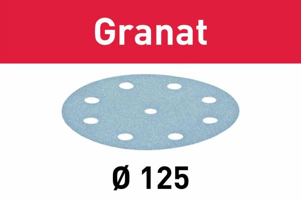 Festool Schleifscheiben STF Ø 125mm - Lack/Spachtel - Type: Granat