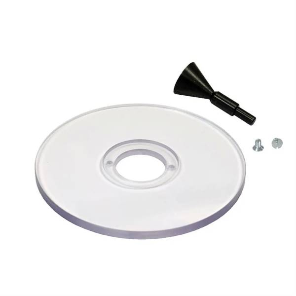 Adapterplatte für IGM Kopierringe - Universell anpassbar inkl. Zentrierdorn 8 & 12 mm