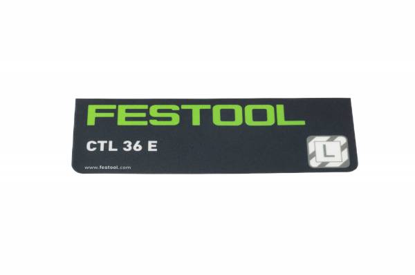 Festool TYPENSCHILD CTL 36 E (Originales Ersatzteil) - 476622