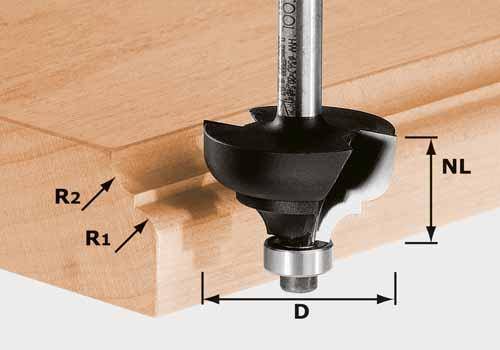 Festool Multiprofilfräser HW S8 D36,7/R6/R6 - NO: 491031