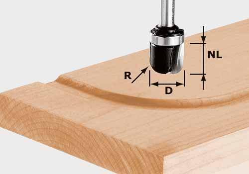 Festool Wasserrinnenfräser HW S8 R6,4 KL - NO: 490982