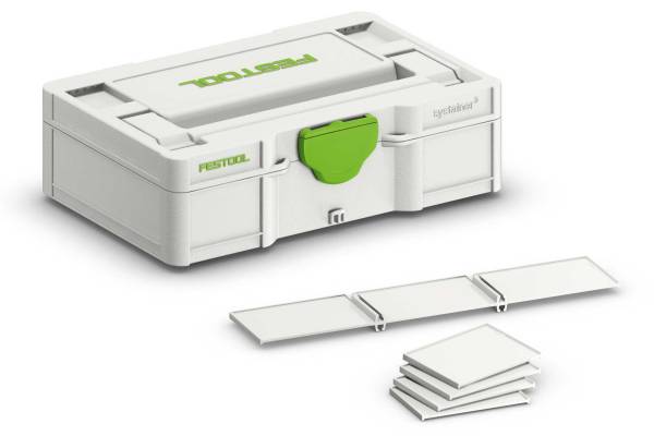 Festool Mini-Systainer³ SYS3 S 76 - leer - mit Fachteiler - 577808