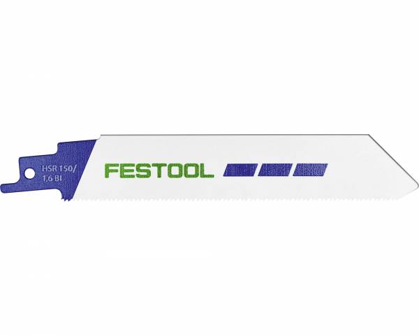 Festool Säbelsägeblatt HSR 150/1,6 BI/5 METAL STEEL/STAINLESS STEEL - 5 Stück - 577489