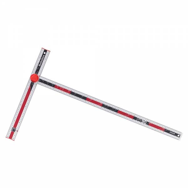 Hultafors justierbarer 90 cm Winkel mit Millimeter- & Gradgraduierungen PS 90 - 253510