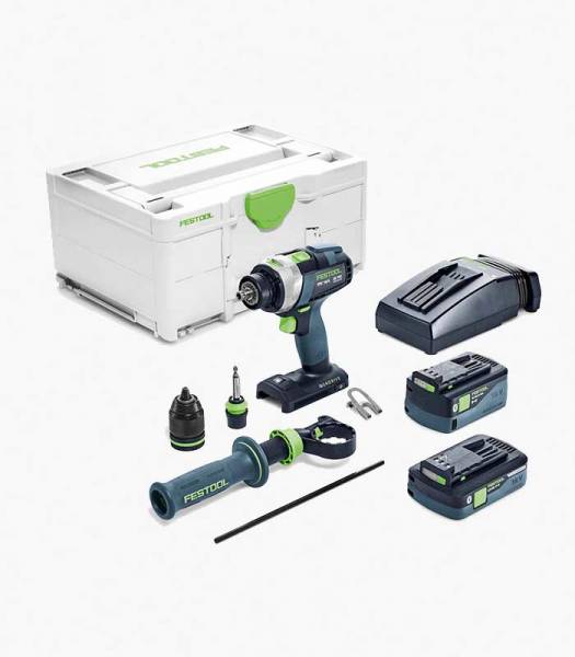 Festool Akku-Schlagbohrschrauber QUADRIVE TPC 18/4 5,2/4,0 I-Plus - 575605