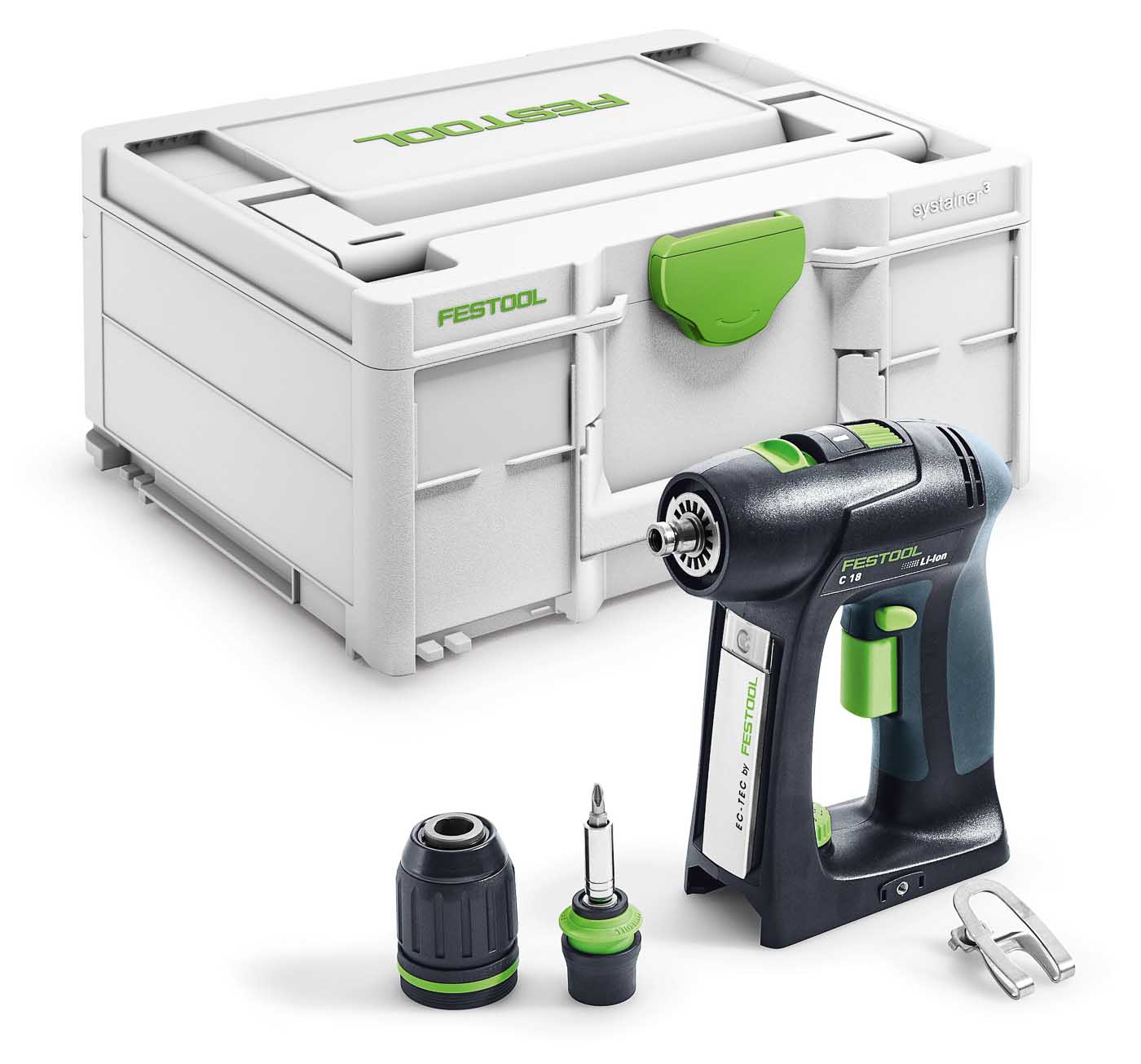 Elektrowerkzeuge :: Akkus & Ladegeräte :: Akkus :: Festool PHC 18 Handy  Ladestation Induktionsladung / USB-A / USB-C + 1x Akku 4,0 Ah