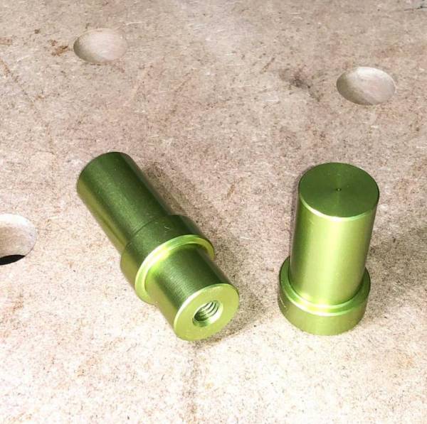 Langer Anschlagbolzen / Bankhaken (Parf Dog) für MFT Tische 20mm - 1 Stück