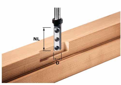 Festool Nutfräser-Wendeplatten HW S12 D16/50 WP - 497454