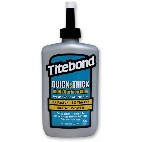 Titebond® "Quick & Thick" dickflüssiger Holzleim - 237ml