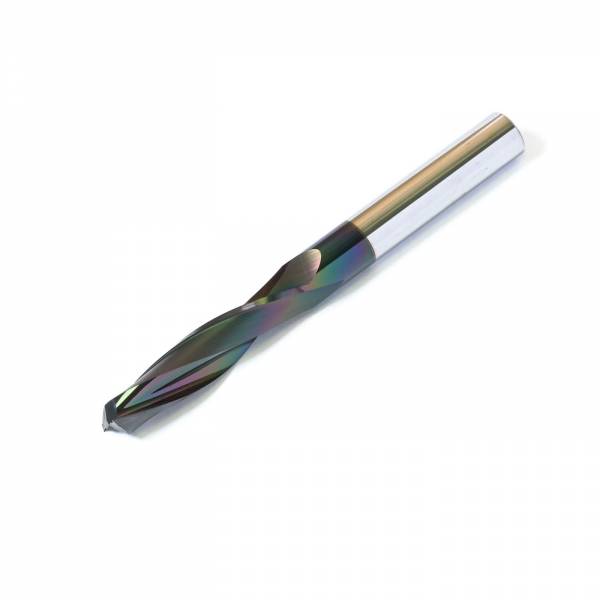 Ø 8 x 22 mm Vollhartmetall Spiralnutfräser - Schaft 8mm "Diamantbeschichtet" UPCUT - T142.080.RKD