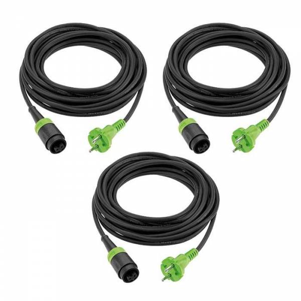 3 Stück Festool plug it Gummi-Kabel H05 RN-F 4 Meter - 203935