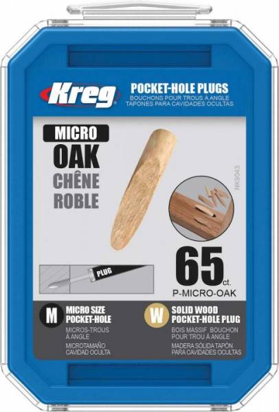 KREG® Micro-Holzdübel - Eiche 65 Stk. - P-MICRO-OAK