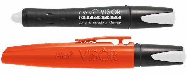 Pica VISOR permanent Longlife Industrial Marker - Farbe: Weiss - 990/52