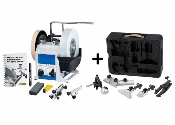 SET: TORMEK Nassschleifmaschine-SET T-8 + Haus- & Heimpaket HTK-906