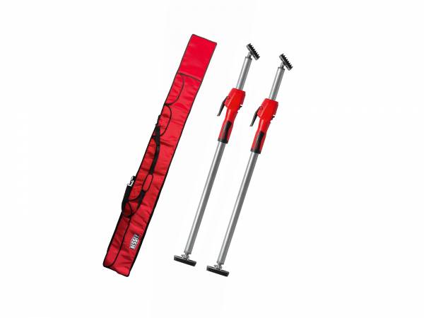 SET: 2x Bessey Decken- und Montagestütze mit Pumpgriff (1700-3000mm) + TASCHE