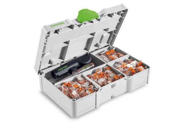 NEU: Festool WAGO® Klemmen-Set im Mini-Systainer³ SYS3 S 76 - 578118