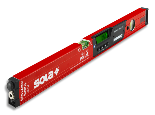 SOLA Digitale Wasserwaage RED 60 laser digital - Laserpunkt - 60cm