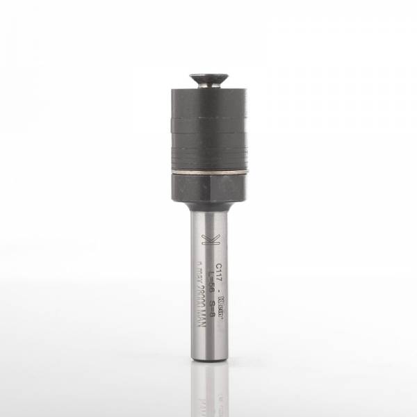 Aufnahmedorn 7,94mm für Schlitzfräser ohne Kugellager - Schaft 12 mm - E117.281.R