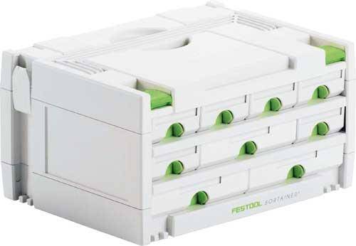 Festool SORTAINER mit 9 Schubladen SYS 3-SORT/9 - 491985