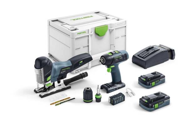 Festool Montageset Akku-Bohrschrauber & Akku-Stichsäge T 18+3/PSC 420 Li I-Set - 577630