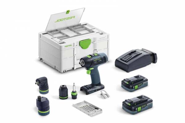 Festool Akku-Bohrschrauber T 18+3 HPC 4,0 I-Set - 577609