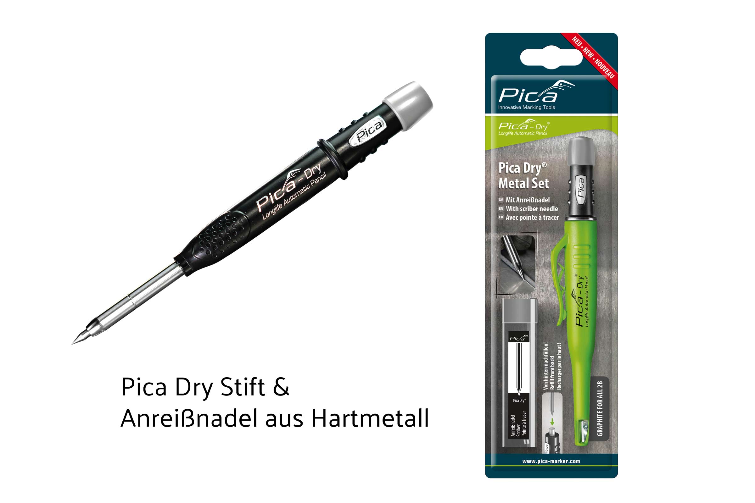 Pica Marker 30800 Pica Dry Metal Set
