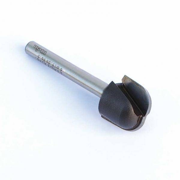 HW Abrund-Nutfräser R 3mm - Nutzlänge 12,7mm - Schaft 8mm - C196.110.R