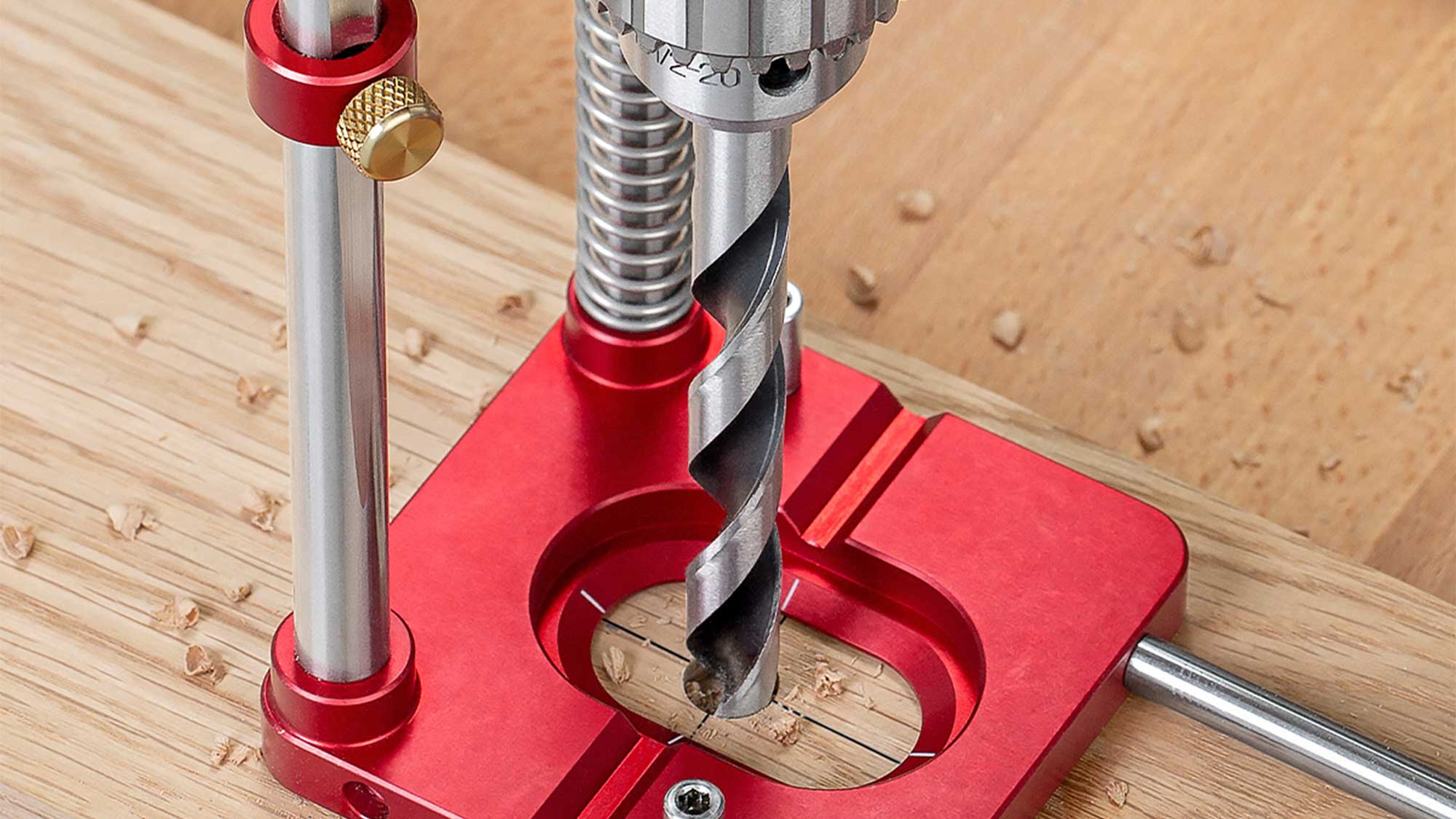 Woodpeckers® AUTOLINE DRILL GUIDE Bohrständer ALDG21