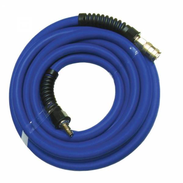 EINZELSTÜCK: PROFI Druckluft-Gummischlauch - Antistatisch - Gewebeverstärkt 8x14mm - 10 Meter
