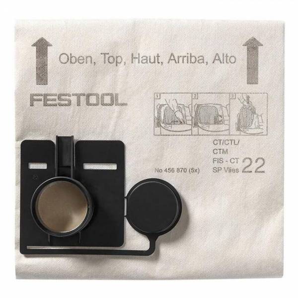 Festool Filtersack FIS-CT 22 SP VLIES/5 - NO: 456870