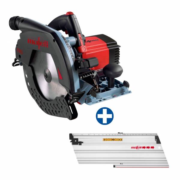 Mafell Handkreissäge K 85 Ec im L-Max + Führungseinrichtung L - 2300W - 88mm Schnitttiefe - 918202+208171