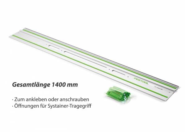 Festool Selbstklebende Führungsschiene FS 1400/2-KP - Länge 140 cm - 577043
