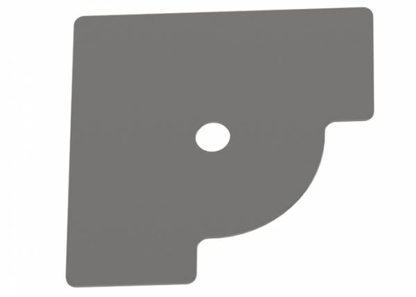 SAUTER Reduzierplatte für Aluminium Einlegeplatte ELP2.0 - Ø 22mm