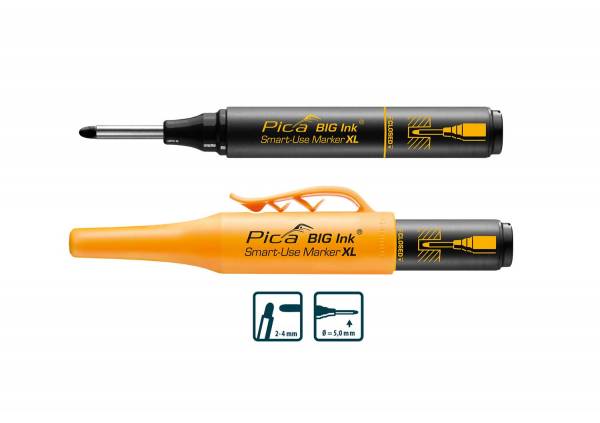 PICA BIG-INK Smart-Use Marker XL - schwarz - 170/46