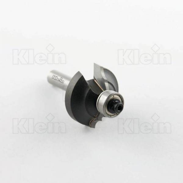 KLEIN® HW Profilfräser mit Anlauflager R 5 D=31,8/B=13mm S8 - C147.318.R