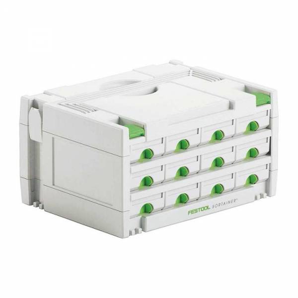 Festool SORTAINER mit 12 Schubladen SYS 3-SORT/12 - 491986