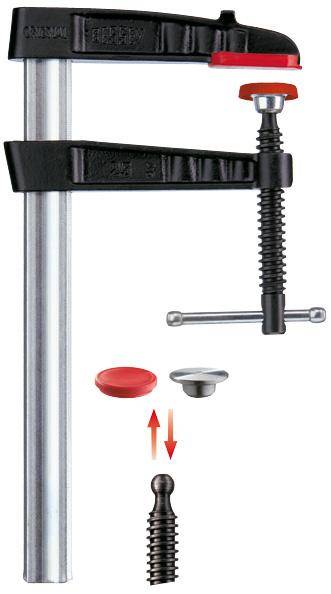 Bessey Temperguss-Schraubzwinge - Spannweite: 300mm − TG30S12K