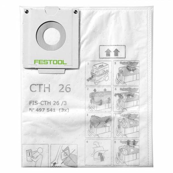 Festool Sicherheitsfiltersack FIS-CTH 26/3 - NO: 497541