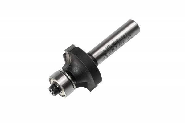 HW Abrundfräser R4 - Ø 20,7mm - mit Anlauflager - Schaft 8mm - C123.207.R