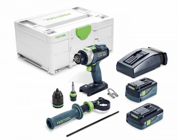 Festool Akku-Schlagbohrschrauber QUADRIVE TPC 18/4 5,0/4,0 I-Plus - 577651