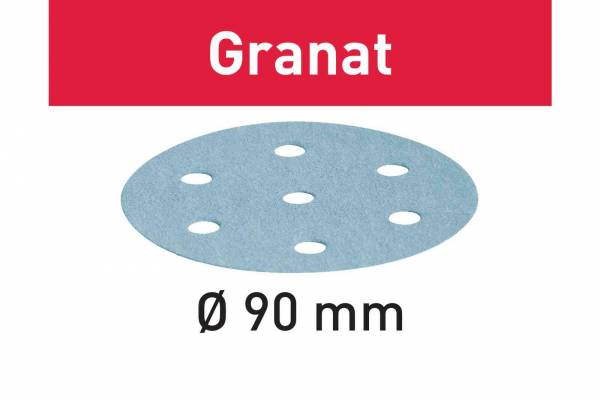 Festool Schleifscheibe STF Ø 90mm - Lack/Spachtel - Type: Granat